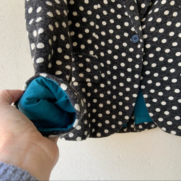 Anthropologie Cartonnier polka dot jacket - Picture 9 of 10